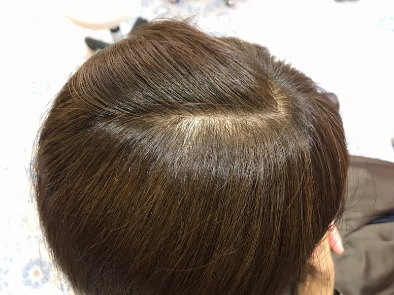 銀座美容室 白髪染め 傷まない ヘアカラー