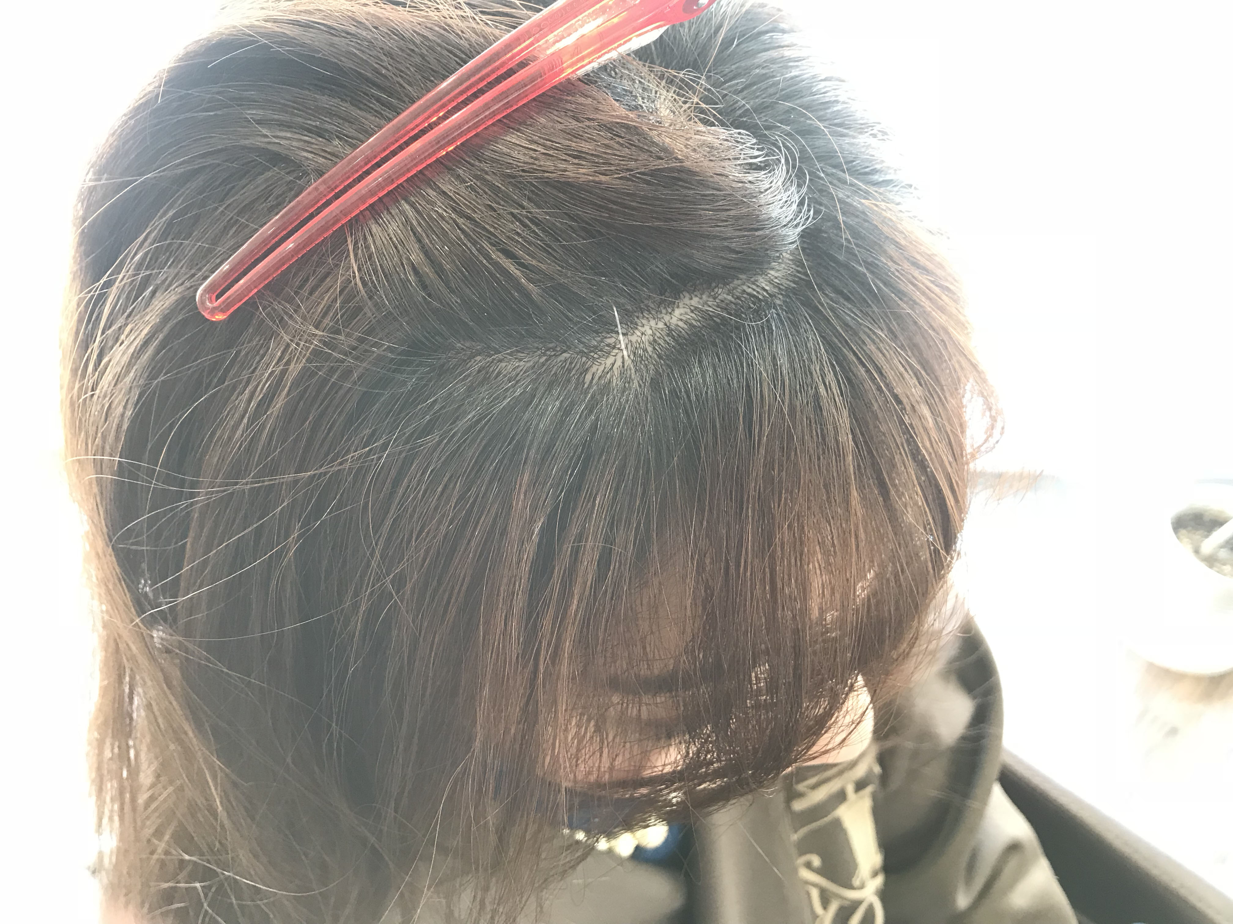 髪質改善 縮毛矯正 ストレートパーマ 前髪